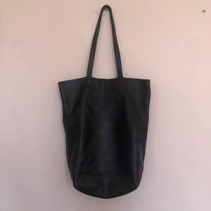 BAGGU leather tote